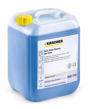 RM 755 ES ASF (10л) Средство для уборки полов с интенсивным блеском Karcher